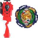 Battling Tops Burst Superking Vanish Fafnir .Tp .Kc-3 Tapered Kick-3 Left Spin Gyro Toys for Kids with Sparking Launcher (AA-B185 GYRO Set)