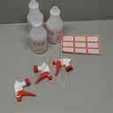 Plastic Spray Bottle (4 Pack, 24 Oz, All-Purpose) Heavy Duty Spraying Bottles Leak Proof Mist Empty Water Bottle for Cleaning Solution Planting Pet with Adjustable Nozzle and Measurements