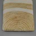 Asrug 2ft Faux Jute Round Rug, Small Soft Beige/Brown Circle Rugs Non-Slip Round Entryway Rug 24 inch/61 cm, Machine Washable Area Rug for Kitchen Bathroom Living Bedroom Nursery, Carpet Low Pile