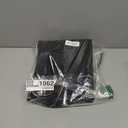 Color&Geometry Front Door Mat Outside Entrance, Heavy Duty Non Slip Low Profile Doormat for Entryway, Trap Dirt and Moisture Welcome Mats All-Weather, Easy Clean, Patio, Garage, 24"x36" Black