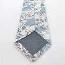 Mantieqingway Men Skinny Tie Cotton Floral Necktie for Wedding Groomsmen Tie (23)