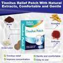 Tinnitus Relief for Ringing Ears, Tinnitus Relief Patches, Effective Tinnitus Treatment can Reduce Tinnitus, Relieve Hearing Loss, and Improve Ear discomfort, 50PCS