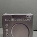 WILIT Bedside Lamp with Alarm Clock,Touch Lamp with Wireless Charger,Nightlight for Bedroom,Sunrise Wake-up Light,3-Grade Dimmable,Birthday Gifts for Her,Women,Men,Mom,Daughter,Girlfriend(Wood Grain)