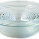 Duralex Made In France Lys Stackable 9-Piece Glass Bowl Set,Clear (9 Piece Set)