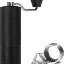 TIMEMORE Manual Coffee Grinder CNC Stainless Steel Conical Burr Coffee Grinder with Capacity 20g Chestnut C3 Internal Adjustable Setting for Pour Over French Press Coffee for Hand Grinder Black