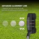MAZEL Chipper Club Pitching Wedge for Men & Women,36 Degree - Save Stroke from Short Game,Right Hand (Black, 36 Degree)