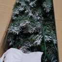 Pre-Lit Christmas Tree Set of 3 Slim Artificial Lighted Xmas Decoration 3/4/5 FT