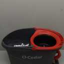 O-Cedar EasyWring Microfiber Spin Mop, Bucket Floor Cleaning System, Red, Gray, Standard