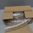 120 Pack Plastic Dessert Cups with Spoons 60 Pack Clear Yogurt Parfait Appetier Cup with Gold Glitter for Party Disposable Round Goblet Shooter for Ice CreamPudding and Fruit