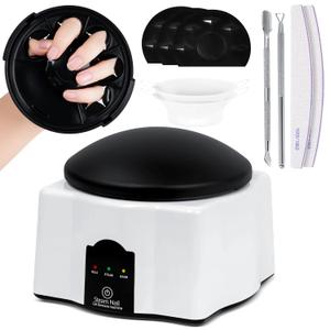 Electric Steam Nail Remover - 36W Upgraded Gel Polish Remover Set, Nail Polish Removal Machine For Gentle Care Hands, Universal For Home And Salons