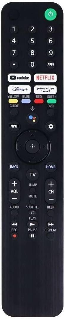 OEM Replacement for Sony RMF-TX520U Smart Voice Remote Control Compatible with TV Models Bravia 1-009-952-11 KD-43X80J KD-43X85J KD-50X80J XR-50X90J XR-50X94J XR-55A80J XR-55A84J XR-77A80CJ