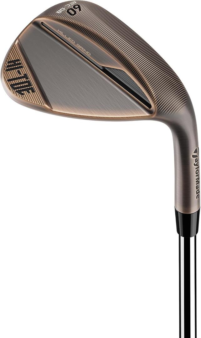 TAYLORMADE Golf 2024 NEW Hi Toe 4 Wedge You Choose Loft and Bounce, Hand Orientation: Left, Loft: 60.1 Degrees, Shaft Material: Cooper, Flex: Stiff, Size 20
