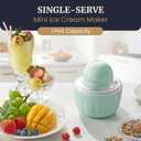 Americana Collection Elite Pint Perfect EIM1205M 1 Pint Ice Cream Maker Freezing Mug, Frozen Yogurt, Sorbet, Gelato Treat, Recipes, Mint