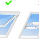 HOOMEE 400CM (157") Universal Window Seal for Portable Air Conditioner and Tumble Dryer Works with Mobile Air-Conditioning, Easy to Install - Air Exchange Guards with Zip and Adhesive Fastener