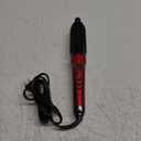 Hair Straightener Brush Portable: Ionic Curling & Straightening Brush with Fast Heating, Reduce Damage & Anti-Scald, Gold