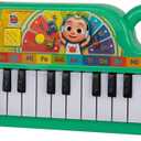 CoComelon First Act Musical Keyboard, 23 Keys; Music and ABC Songs Pre-Recorded, Educational Music Toys, Carry N Go Handle
