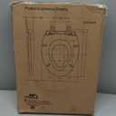 YASFEL Toilet Seat with Toddler Toilet Seat Built in, Plastic, Elongated Slow Close with Magnets For Potty Training For Kids & Adults (White, 18.5)