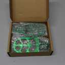 Foot Pegs Motorcycle Footpeg Footrest CNC Universal Compatible with CRF XR 50 70 110 M2R SDG DHZ SSR KAYO Pit Bike -Green