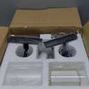 Rechargeable Wall Sconce, Gold & Walnut Battery Operated Wall Sconce Set of 2 with Timer Function, Easy Install Dimmable Wireless Wall Lamps for Living Room, Bedroom, Hallway, Entryway Decor 3000K