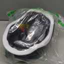 Shinmax Adult Bike Helmet,Bicycle Helmet with Removable Magnetic Goggles & USB Rechargeable LED Light Road Mountain Bike Helmet Adjustable Size Ultralight Cycling Helmet Men Women SM-T88 (Black, White)