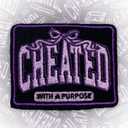 7 x Created with A Purpose Ephesians 2:10 Patch 3 Inches Christian Religious Jesus Bible Verse Iron On/Sew On Embroidery Fabric Applique Patches for Trucker Hats Clothes Backpack DIY Accessories