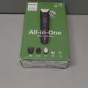 Norelco Philips All-in-One 3000 Series 13 in 1 Trimmer for Men, Beard Trimmer & Head Hair Clipper, Full Metal Self-Sharpening Blades & 8 Length Settings, MG3939/50 (Black)