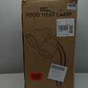 Food Heat Lamp: [Rapid-Heating Bulbs Included] [Steady Heating] Commercial Food Warmer Lamp, Electric Heat Lamp for Food Catering Food Warming Lamp for Buffet Parties (Painted Silver, 32" (2-Head))