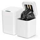 V1 Self-Sealing & Self-Changing Automatic Trash Can, 5.3 Gallon (20L) Smart Trash Can Motion Sensor, Touchless Garbage Can with Lid for Kitchen, Bathroom, Bedroom, Office, Odor-Sealing Design