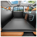 Tapizado Back Seat Extender for Dogs with PU Leather, Detachable Hard Bottom Car Seat Cover for Dog Holds 400lbs, Large Space Backseat Extender, Hammock for Car, SUV with Mesh Window