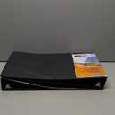 QuickFit Heavy Duty 11 x 17 Inch Spreadsheet View Binder, D Ring, Black, 2 Pack, 2 Inch