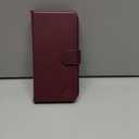 DuckSky Compatible with iPhone Air 6.5" Genuine Leather Wallet caseRFID Blocking4 Credit Card HolderReal Leather Flip Phone case Cover Women Men for Apple iPhone 17 Air case Wine Red