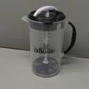 Dr. Brown's Baby Formula Mixing Pitcher with Adjustable Stopper, Locking Lid & No Drip Spout, Black, BPA Free, 36oz