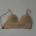 Low Back Bras for Women(Nude, 36C)