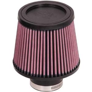 K&N High-Flow Original Lifetime Universal Clamp-On Air Filter: High Performance, Premium, Washable: Flange Diameter: 2.5 In, Filter Height: 5 In, Flange Length: 2 In, Shape: Round Tapered, RU-5174