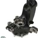 Front Right Steering Knuckle & Wheel Bearing Hub Assembly for Ford Focus 2012-2018 2L L4, w/5-Lug, Passenger Side