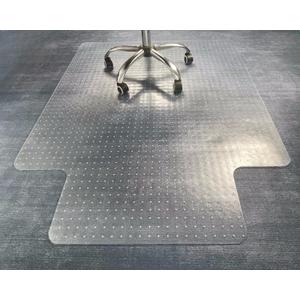 46 x 60 Office Chair Mat for Carpeted Floors  Large, Slip-Resistant, Heavy-Duty Desk Protector with Extended Lip  Easy Glide Rolling Desk Chair Mat for Work, Gaming, Home