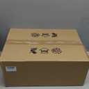 2Pack Glass Pendant Light, 7 Inch Modern Glass Pendant Light Fixture Brushed Gold Ceiling Hanging Lighting for Kitchen Island Dining Room Bathroom Bar Restaurant (Clear)