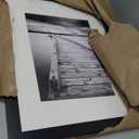 Framed Wall Art - Moises Levy ‘Motchia’ Wall Decor with Matted Frame - Living Room, Kitchen, and Bathroom Art - 16x20