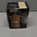 Primula Classic Stovetop Espresso and Coffee Maker, Moka Pot for Italian and Cuban Caf Brewing, Greca Coffee Maker, Cafeteras, 6 Espresso Cups, Caramel