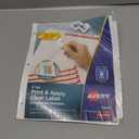 Avery Index Maker Extra-Wide Tab Dividers, 8-Tab, 5/ST, 9"x11",CL