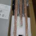 Easel TV Stand with Tripod Base for 45-65 inch Flat Screen up to 77lbs, Height Adjustable TV Stand Tripod for Living Room w/Cable Ties, 180Swivel, Black