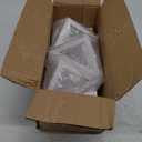 Wallniture Minori Washed White Floating Shelves for Wall Storage, Bathroom Shelves Over The Toilet Storage, Wood Wall Shelf Set of 3 with White Brackets