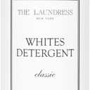 The Laundress Whites Detergent, Concentrated Laundry Detergent Liquid, Whiten & Brighten Clothes, Tough on Stains, Classic Scent, 32 oz., Broken Lid