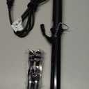 Curling Iron 1 Inch, Long Barrel Ceramic Hair Wand, Fast Heating Hair Curler with 12 Heat Settings with LED Display, Hair Curling Wand Styling and Lasting on All Hair Types, Dual Voltage for Travel (Classic Black)