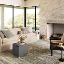 Loloi Amber Lewis Morgan Collection MOG-02 Navy/Sand 9'-6" x 13'-6" Area Rug, Neutral Area Rug for Room Dcor, Vintage Rug Inspired, Soft Area Rug for Living Room, Bedroom, Dining Area