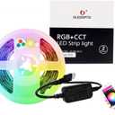 GLEDOPTO Zigbee RGBCCT USB LED Strip Light 2M Smart Kit,Compatible with Zigbee Zll Link Device Amazon Alexa Echo Voice Control RGBWW TV LED Light Strip