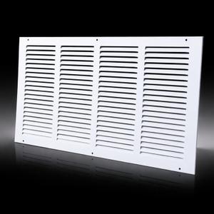 Steel Return Air Grill,Return Air Vent Cover (Duct Opening) Cold Air Return Vent Cover for Wall or Ceiling (20"W x 12"H Duct Opening)