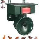 2026 New Ultrasonic Bird Repeller Outdoor,Woodpecker Deterrent for House,Bird Repellent Solar-Powered Bird Deterrent Device,Weatherproof Pigeon Repellent to Keep Birds Away Balcony Porch Patio Yard
