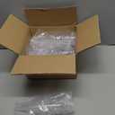 TOFLEN 5 Oz Mini Dessert Cups with Spoons 80 Pcs | Serves 40 | Round Plastic Dessert Goblets Cups for Party Appetizers, Mousse, Pudding, Dessert Shooters Shot Glasses