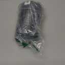 SIMEIQI 400g T-Shirt Elastic Fabric Crochet Cloth Yarn for DIY Knitting, 130 Yards Spaghetti Thick Knitting Yarn for Hand DIY Bag Basket Cushion Crocheting Projects Home Decor (Black)